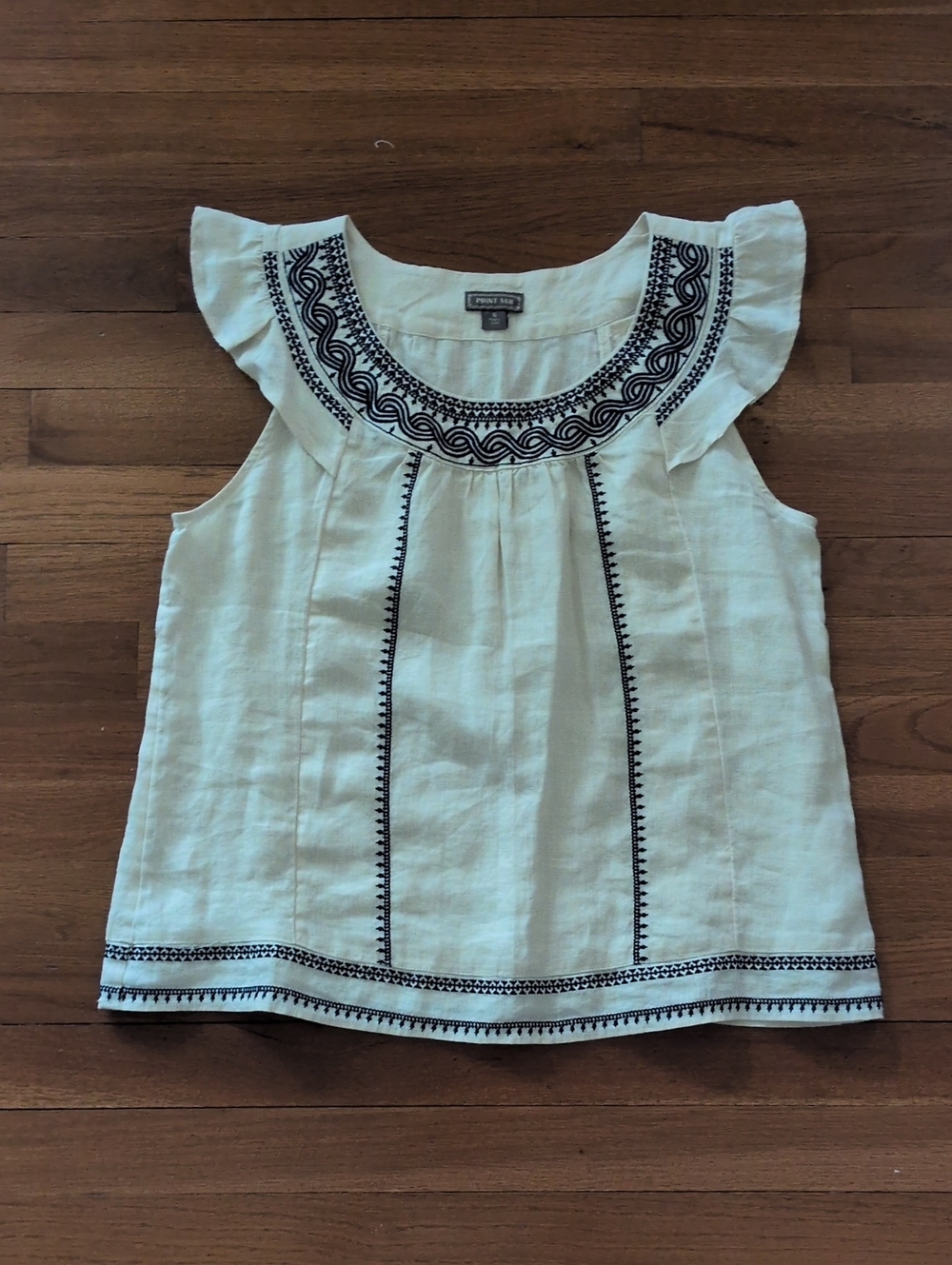 Jcrew Sz SM Linen Top